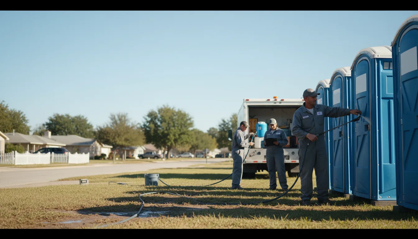 Long-Term Portable Toilet Rental in Denver, PA near me